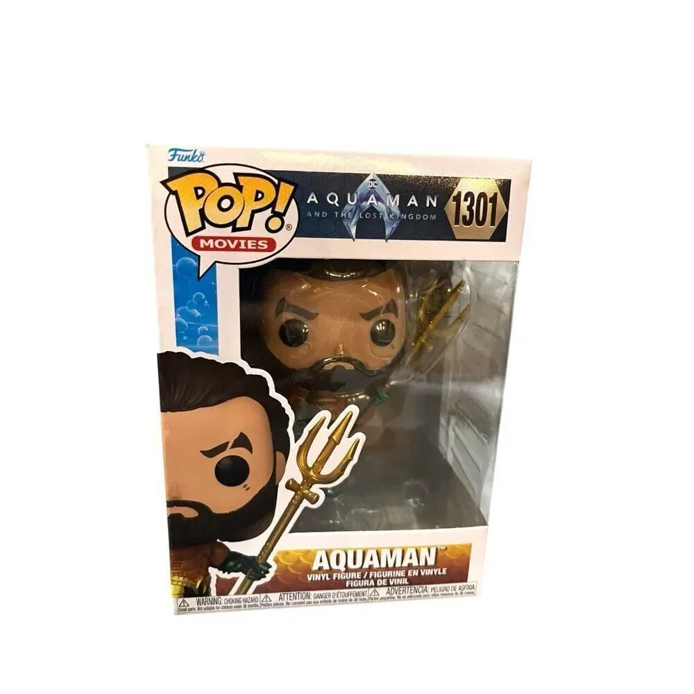 Funko POP! Aquaman and Lost Kingdom Aquaman Hero Suit 1301 New in Box